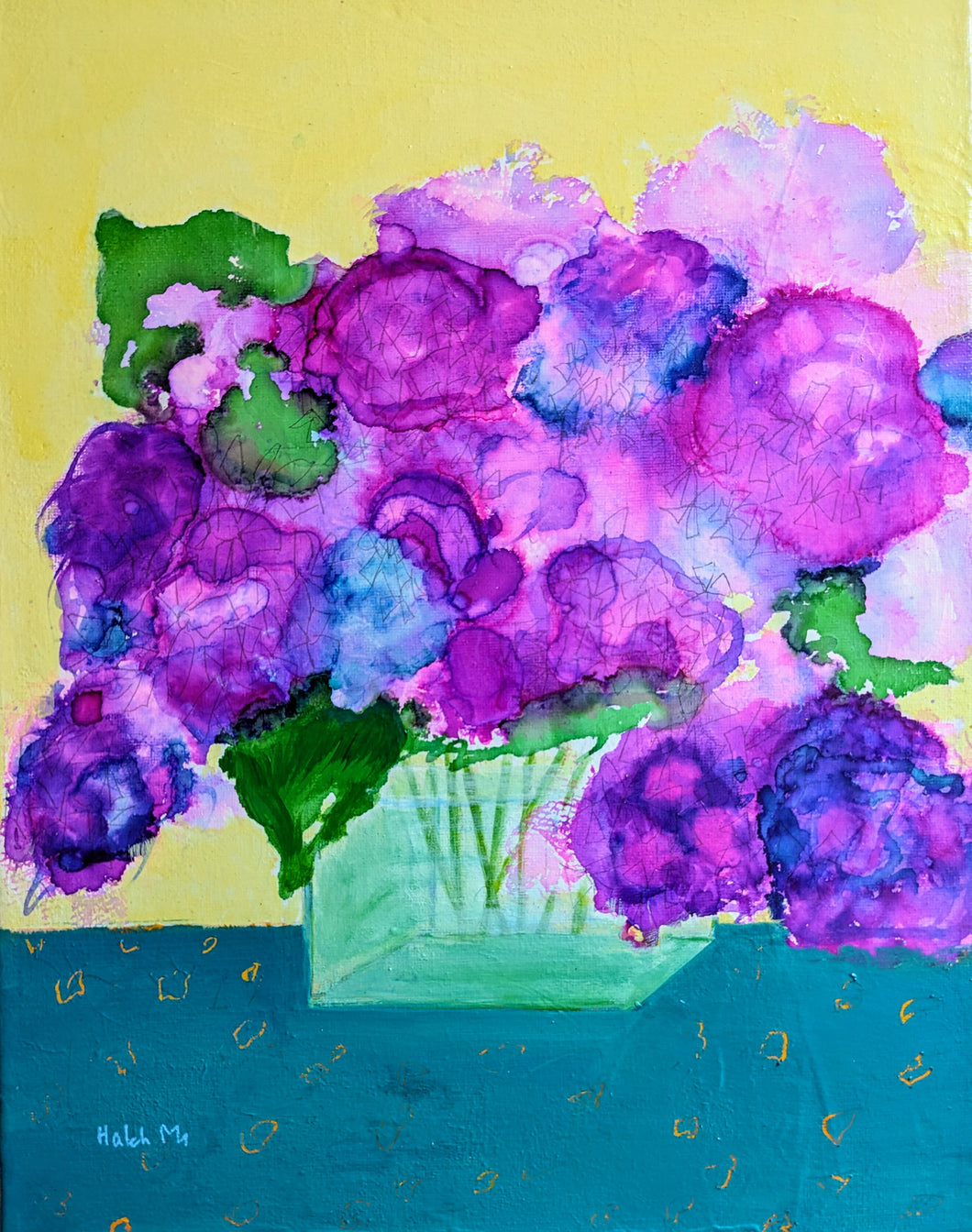 Purple Hydrangea